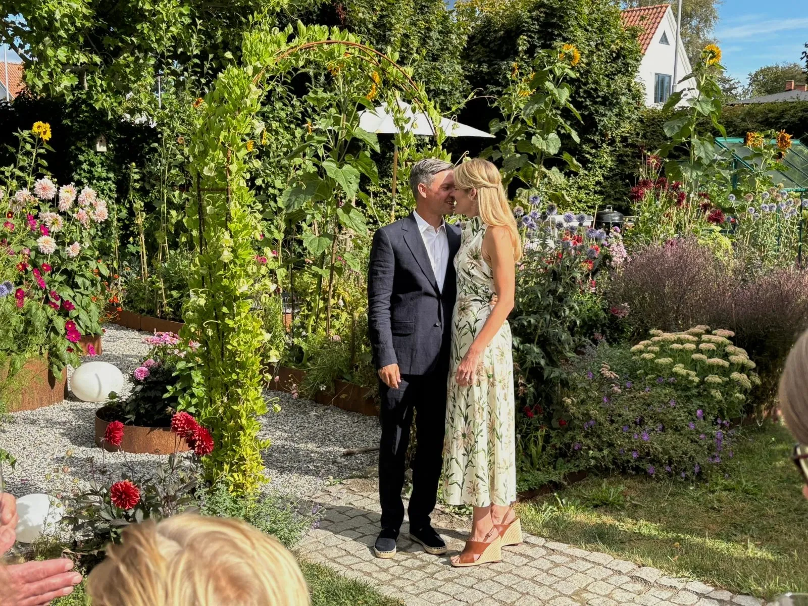 Anna and I on our wedding day