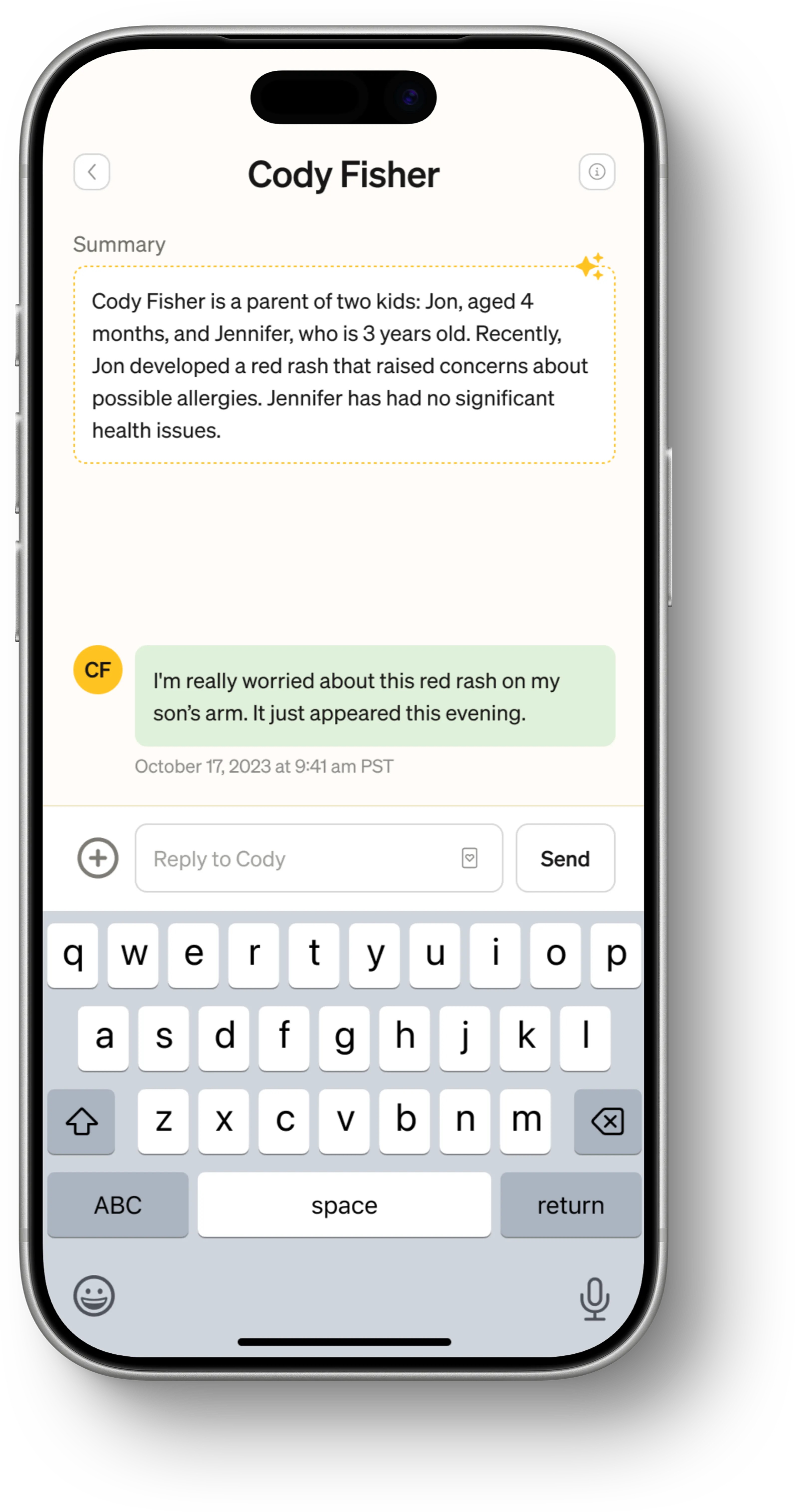CareOS mobile triage