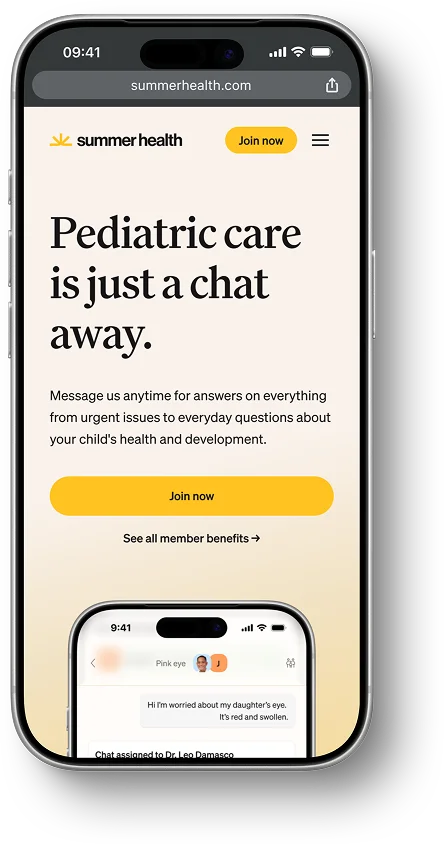 Summer Health website