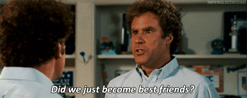 Did we just become best friends? Yep!